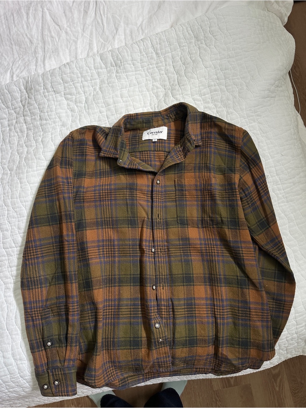 Men’s Corridor Flannel Button Down